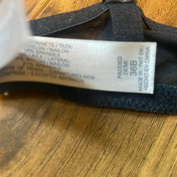 Victoria Secret bras (3) Lily of France (1)        size 36 B - Picture 6 of 11